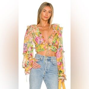 For Love and Lemons Nina Top